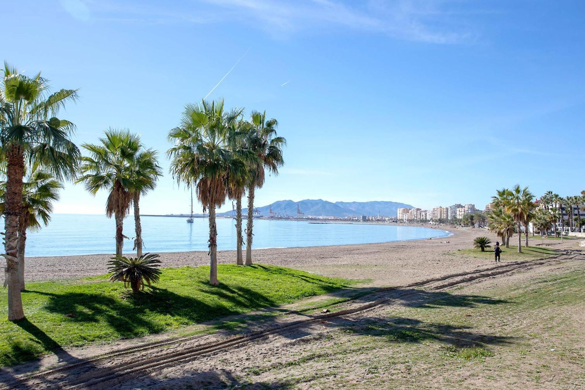 Genteel Home Paseo Maritimo Málaga Buitenkant foto